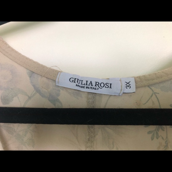 Designer 3XL Blouse made by Giulia Rosi - Picture 2 of 2